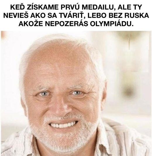 Obrázek akoze nepozeras olympiadu