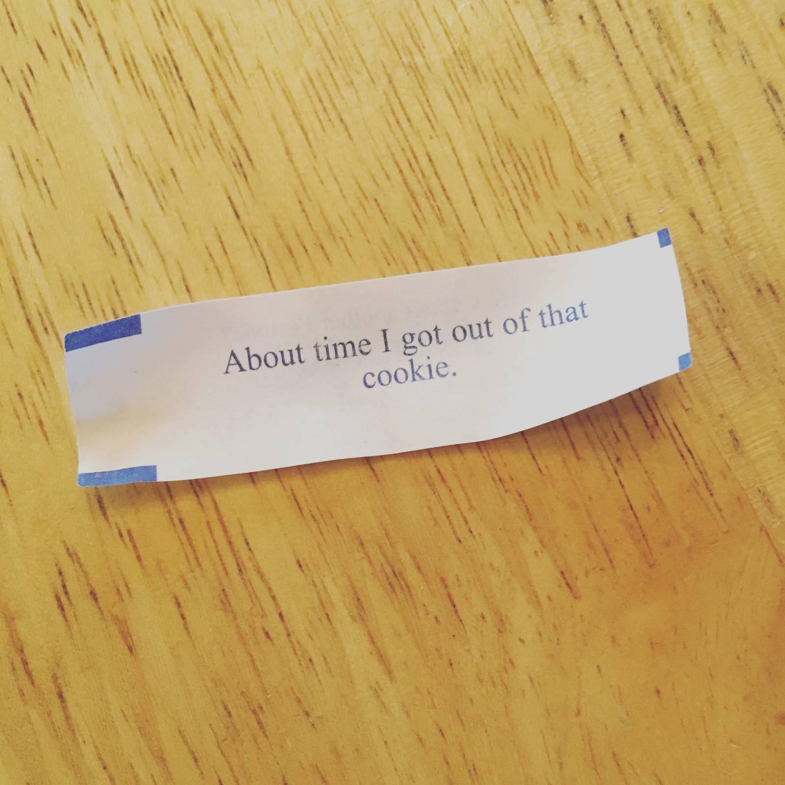 Obrázek fortune cookie revelation