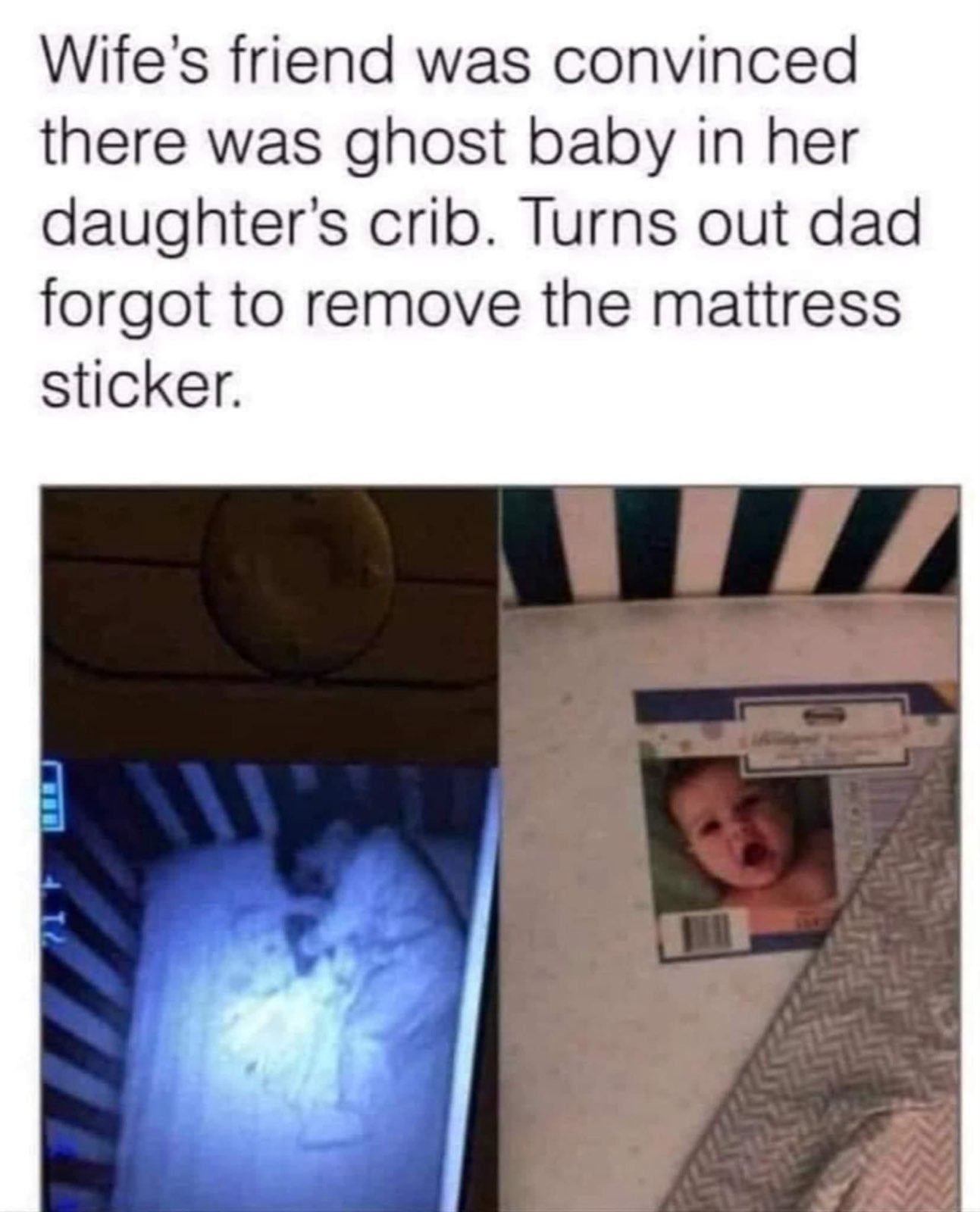 Obrázek ghost hunted baby crib