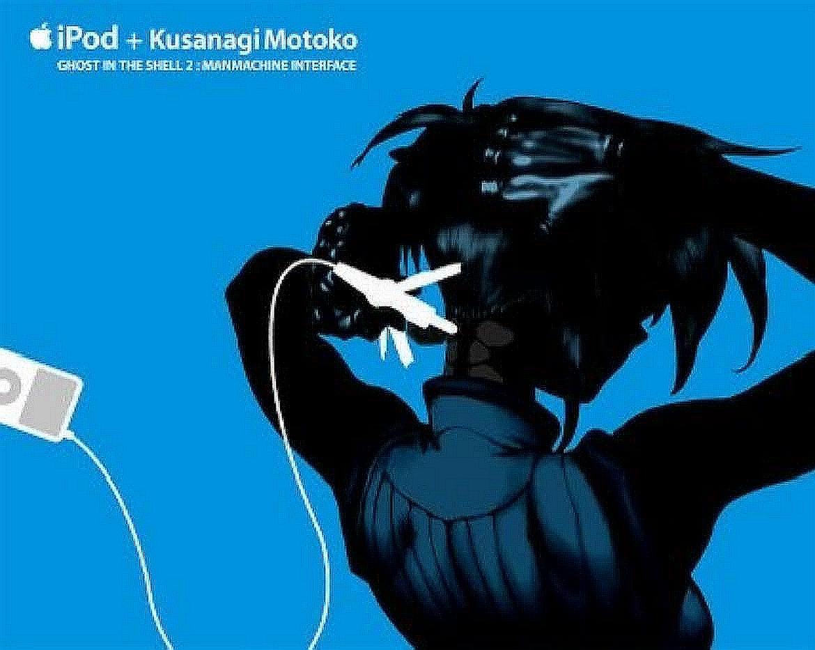 Obrázek ipod for Motoko Kusanagi