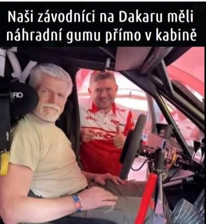 Obrázek nahradni guma dakar 2025