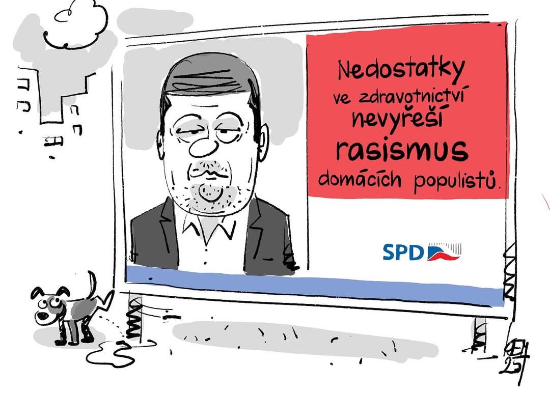 Obrázek politici z dovozu