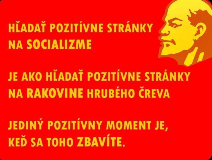 Obrázek pozitivne stranky socializmu