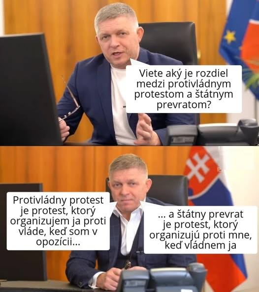 Obrázek protivladny protest