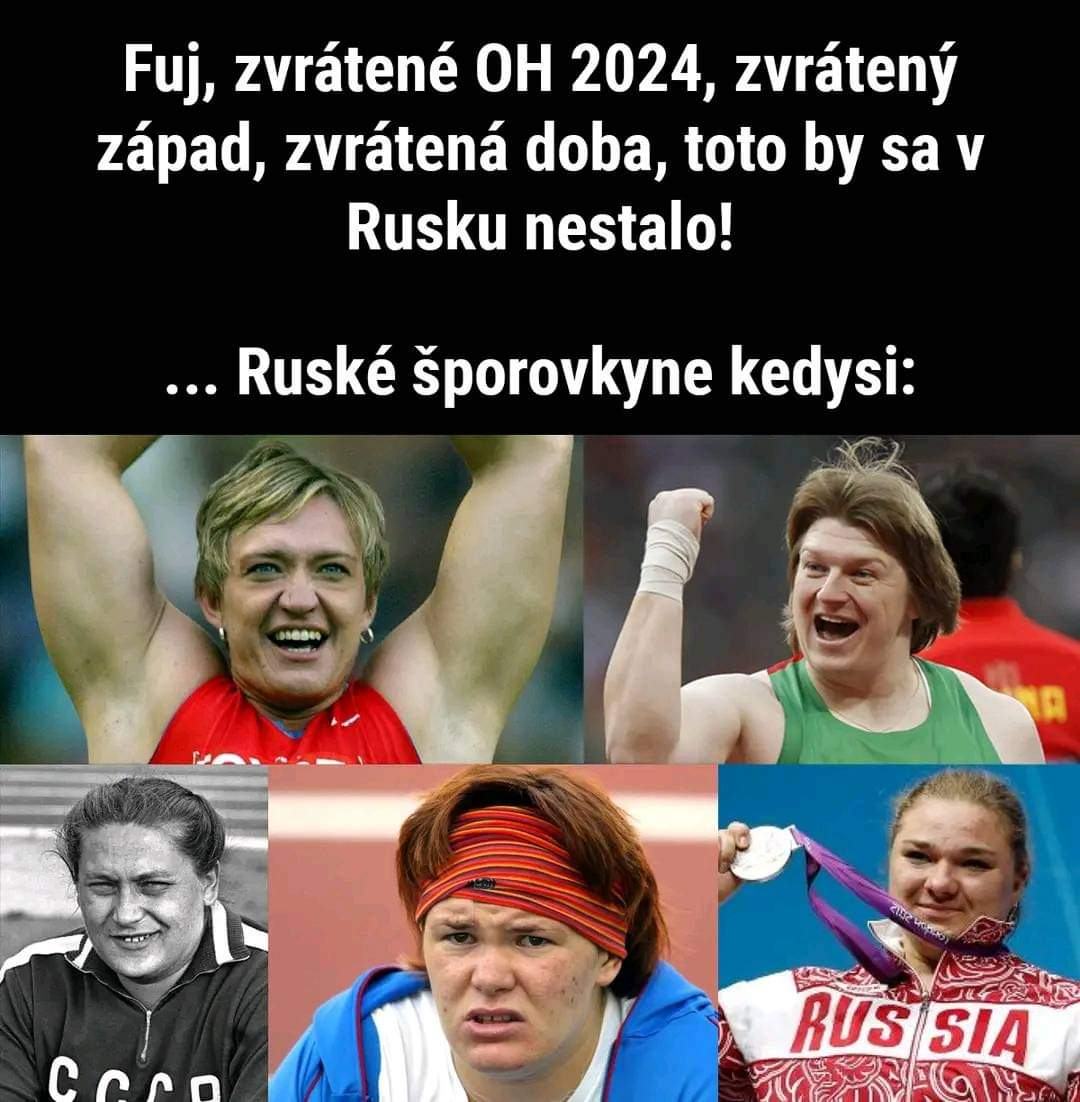 Obrázek ruske atletky