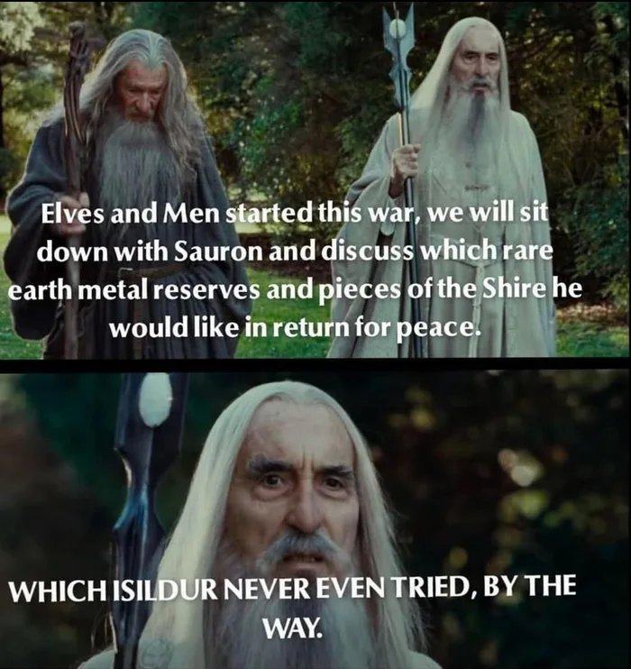 Obrázek saruman peace deal