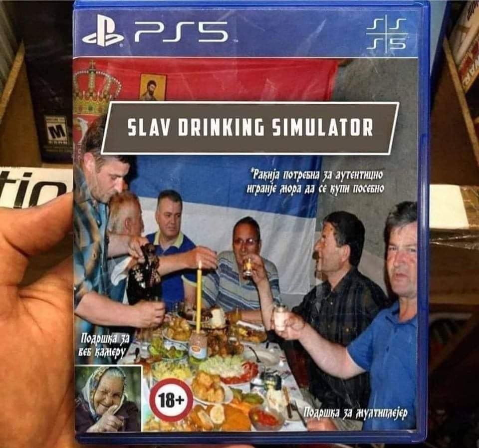 Obrázek slav dringing simulator